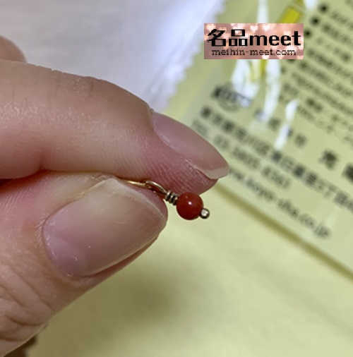 珊瑚ジュエリーが白く変色して曇ったのを自力で解決した話